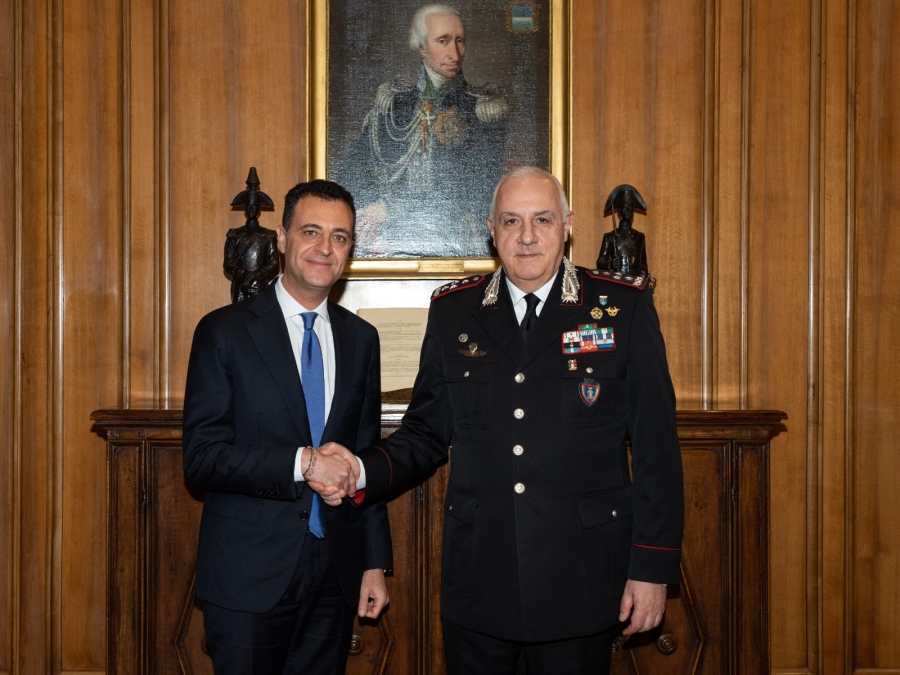 Carabinieri: Minardo in visita al Comando Generale